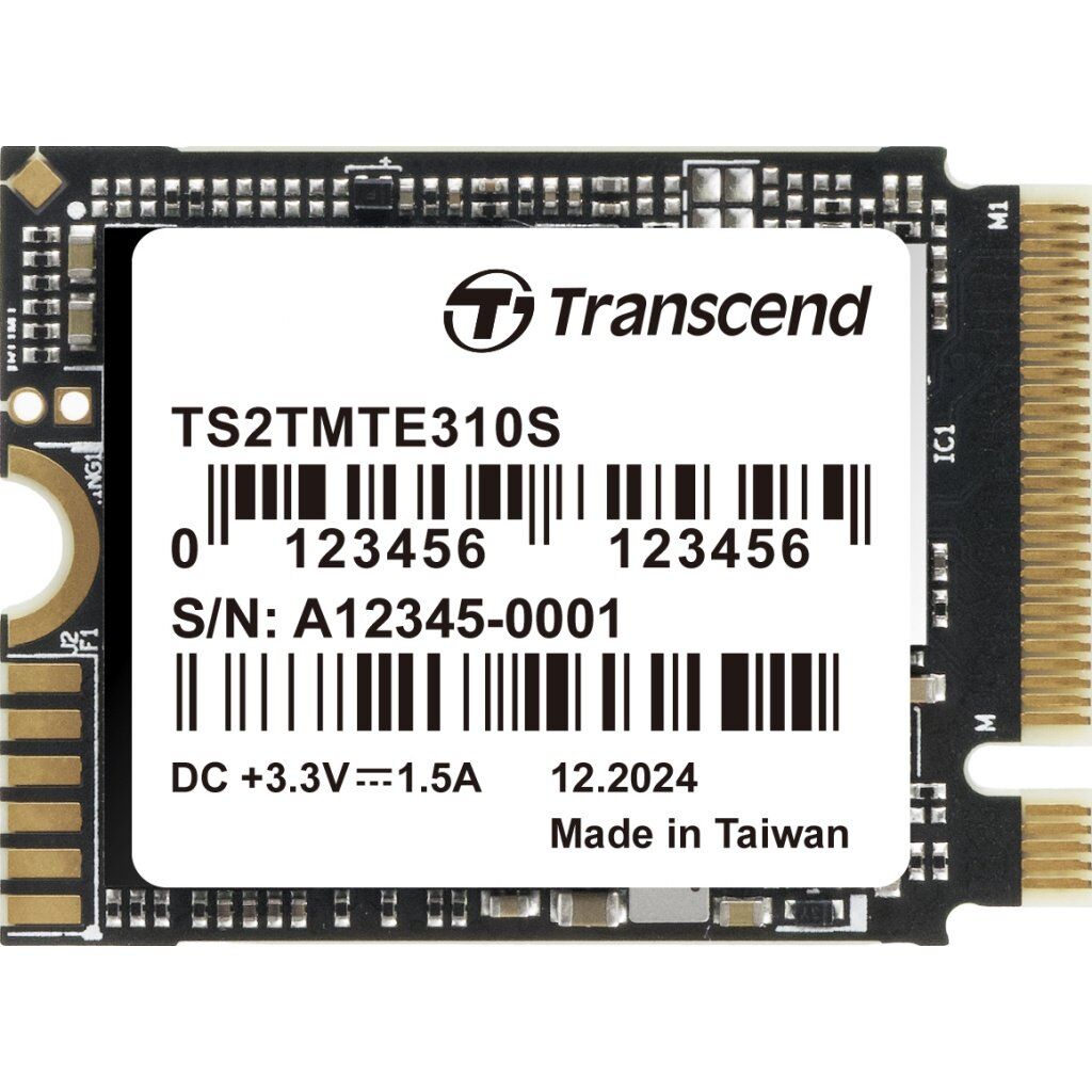 Накопитель SSD M.2 2230 512GB 310S Transcend (TS512GMTE310S)