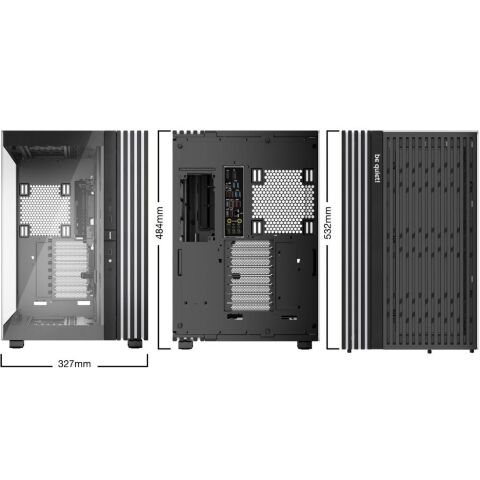 Корпус для ПК Be quiet! LIGHT BASE 900 DX Black (BGW69) - Нулевой остаток (Feed)  - Нулевой остаток (Feed) 