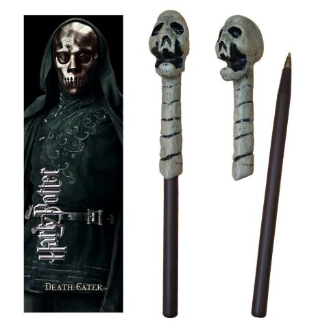 Ручка паличка Harry Potter Death Eater Skull Wand Pen and Bookmark + Закладка -   -  
