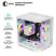 Корпус для ПК Qube CRYSTAL_GWNU3 - Нулевой остаток (Feed)  - Нулевой остаток (Feed) 