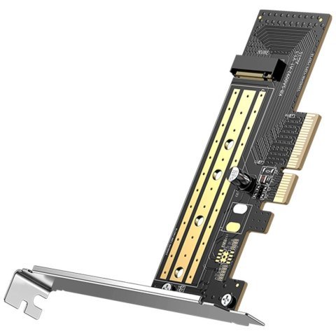 Контроллер Ugreen PCI-E 3.0 for SSD M.2 (NVMe) x4 CM302 (70503) - Нулевой остаток (Feed)  - Нулевой остаток (Feed) 