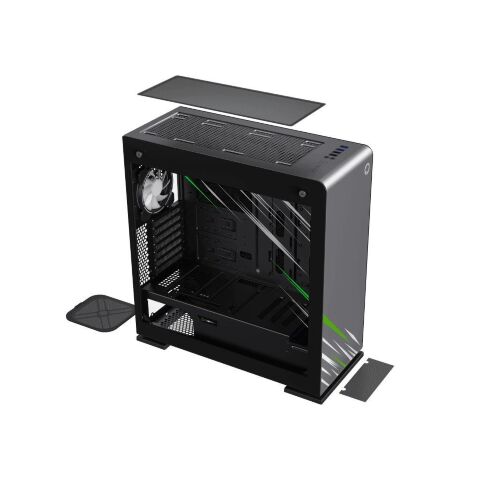 Корпус для ПК Gamemax VEGA PRO GY - Нулевой остаток (Feed)  - Нулевой остаток (Feed) 