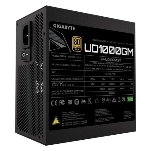 Блок питания GIGABYTE 1000W (GP-UD1000GM) - Нулевой остаток (Feed) - Нулевой остаток (Feed)