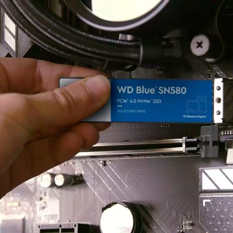 Накопитель SSD M.2 2280 1TB SN580 Blue WD (WDS100T3B0E) - Нулевой остаток (Feed) - Нулевой остаток (Feed)