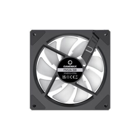 Кулер для корпуса Gamemax FN12A-S8I - Нулевой остаток (Feed)  - Нулевой остаток (Feed) 