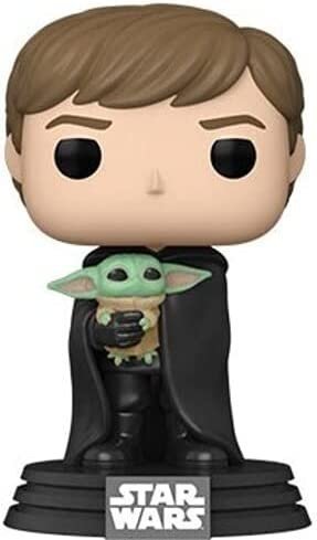 Фигурка Funko Star Wars Mandalorian Luke Skywalker with Grogu Фанко Мандалорец Люк Грогу 482 -   -  