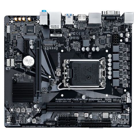 Материнская плата GIGABYTE H610M S2H V2 - Системные (материнские) платы  - Системные (материнские) платы 
