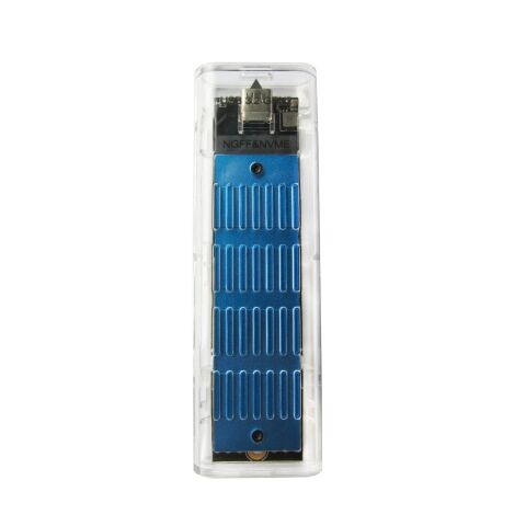 Карман внешний Dynamode M.2 SSD NVMe/SATA combo ч-з USB3.2 GEN2 Type-C (DM-CAD-SSD09) - Нулевой остаток (Feed) - Нулевой остаток (Feed)