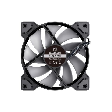 Кулер для корпуса Gamemax FN12A-M6I - Нулевой остаток (Feed)  - Нулевой остаток (Feed) 