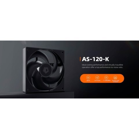 Кулер для корпуса ID-Cooling AS-120-K - Нулевой остаток (Feed)  - Нулевой остаток (Feed) 