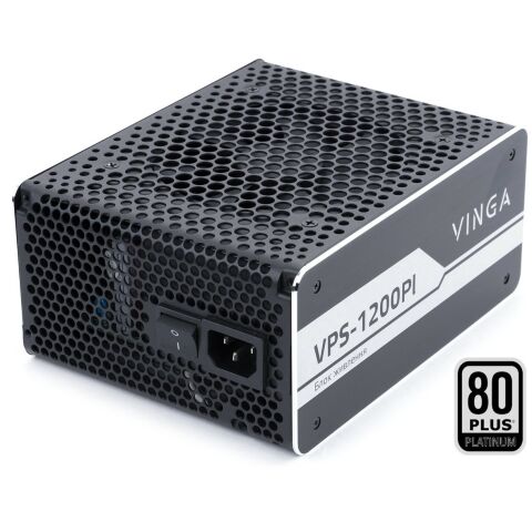Блок питания Vinga 1200W (VPS-1200Pl) - Нулевой остаток (Feed)  - Нулевой остаток (Feed) 