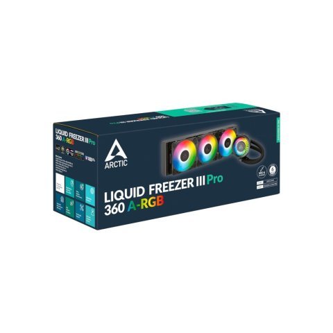 Система жидкостного охлаждения Arctic Liquid Freezer III Pro 360 A-RGB (ACFRE00184A) - Нулевой остаток (Feed) - Нулевой остаток (Feed)