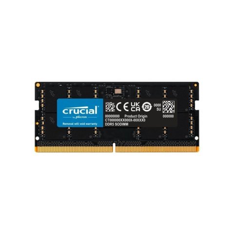 Модуль памяти для ноутбука SoDIMM DDR5 64GB 5600 MHz Micron (CT64G56C46S5) - Нулевой остаток (Feed) - Нулевой остаток (Feed)