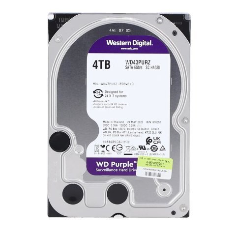 Жесткий диск 3.5" 4TB WD (WD43PURZ) - Нулевой остаток (Feed) - Нулевой остаток (Feed)