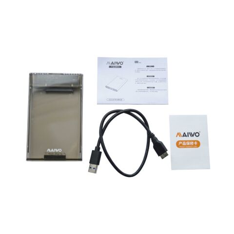 Карман внешний Maiwo 2.5" SATA/SSD HDD - USB3.0 (K2510B) - Нулевой остаток (Feed)  - Нулевой остаток (Feed) 