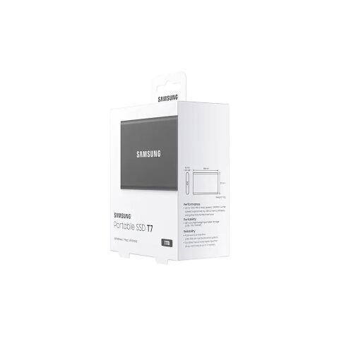 Накопитель SSD USB 3.2 1TB T7 Samsung (MU-PC1T0T/WW) - Нулевой остаток (Feed)  - Нулевой остаток (Feed) 