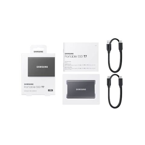 Накопитель SSD USB 3.2 1TB T7 Samsung (MU-PC1T0T/WW) - Нулевой остаток (Feed)  - Нулевой остаток (Feed) 