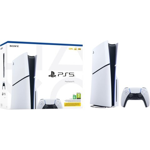 Игровая консоль Sony Playstation 5 Blu-Ray SLIM Edition 1TB (1000040591 / 1000040594) - Нулевой остаток (Feed)  - Нулевой остаток (Feed) 