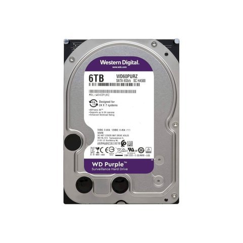 Жесткий диск 3.5" 6TB WD (WD64PURZ) - Нулевой остаток (Feed) - Нулевой остаток (Feed)