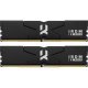 Модуль памяти для компьютера DDR5 32GB (2x16GB) 6000 MHz IRDM Black Goodram (IR-6000D564L30S/32GDC) - Нулевой остаток (Feed) - Нулевой остаток (Feed)