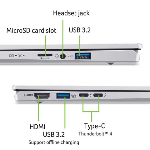 Ноутбук Acer Swift Go 14 SFG14-74 (NX.JCWEU.002) - Ноутбуки  - Ноутбуки 
