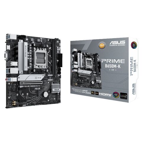 Материнская плата ASUS PRIME B650M-K - Системные (материнские) платы  - Системные (материнские) платы 