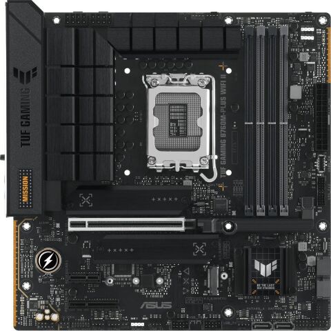 Материнская плата ASUS TUF GAMING B760M-PLUS WIFI II - Системные (материнские) платы  - Системные (материнские) платы 