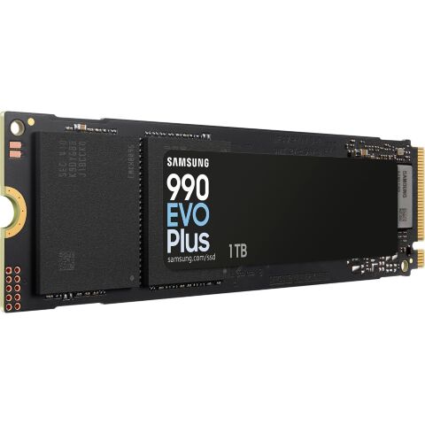 Накопитель SSD M.2 2280 1TB 990 EVO Plus Samsung (MZ-V9S1T0BW) - Внутренние SSD  - Внутренние SSD 