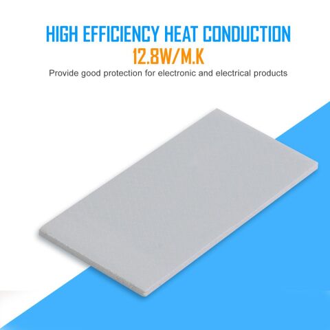 Термопрокладка Zezzio Thermal Pad 12.8 W/mK 85х45x0.5 мм - Нулевой остаток (Feed)  - Нулевой остаток (Feed) 