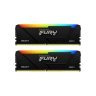 Модуль памяти для компьютера DDR4 64GB (2x32GB) 3600 MHz FURY Beast RGB Kingston Fury (ex.HyperX) (KF436C18BB2AK2/64)