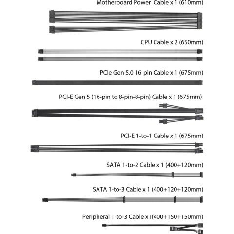 Блок питания ASUS 750W Prime AP-750G (90YE00U1-B0NA00) - Нулевой остаток (Feed) - Нулевой остаток (Feed)