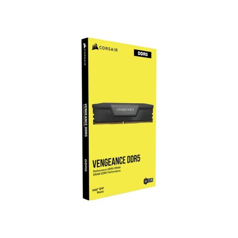 Модуль памяти для компьютера DDR5 96GB (2x48GB) 6400 MHz Vengeance Black Corsair (CMK96GX5M2B6400C32) - Модули памяти для компьютера  - Модули памяти для компьютера 