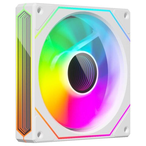 Кулер для корпуса Zezzio PRISM 6 Pro ARGB White - Вентиляторы к корпусам  - Вентиляторы к корпусам 