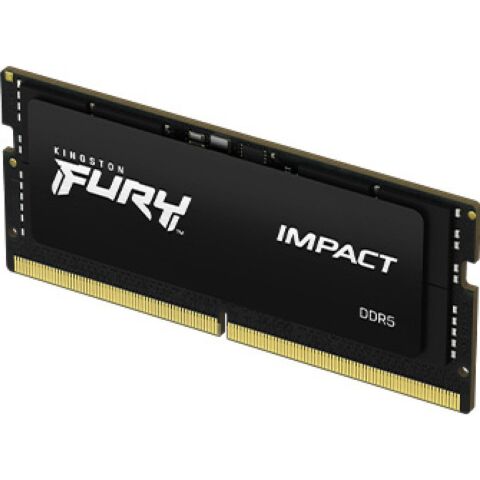 Модуль памяти для ноутбука SoDIMM DDR5 16GB 6000 MHz Impact XMP Kingston Fury (ex.HyperX) (KF560S38IB-16) - Нулевой остаток (Feed) - Нулевой остаток (Feed)