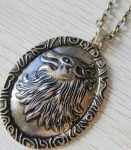 Медальйон Game of Thrones QUEEN CERSEI LANNISTER LION -   -  