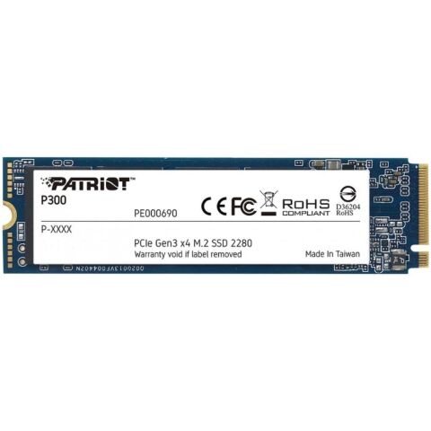 Накопитель SSD M.2 2280 2TB Patriot (P300P2TBM28) - Внутренние SSD  - Внутренние SSD 