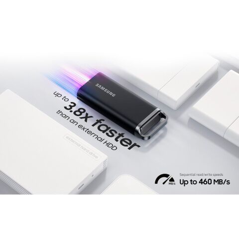 Накопитель SSD USB 3.2 4TB T5 Shield Samsung (MU-PH4T0S/WW) - Нулевой остаток (Feed)  - Нулевой остаток (Feed) 