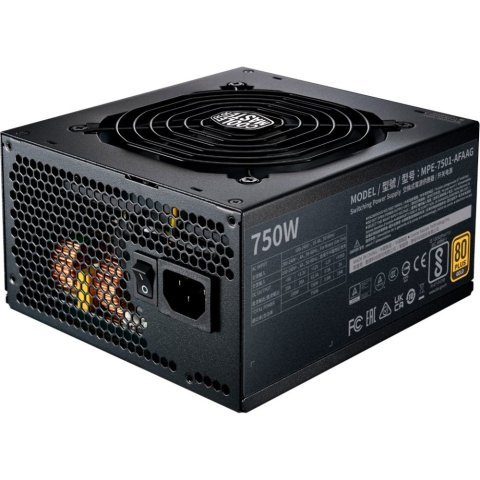 Блок питания CoolerMaster 750W (MPE-7501-AFAAG-3EEU) - Нулевой остаток (Feed) - Нулевой остаток (Feed)