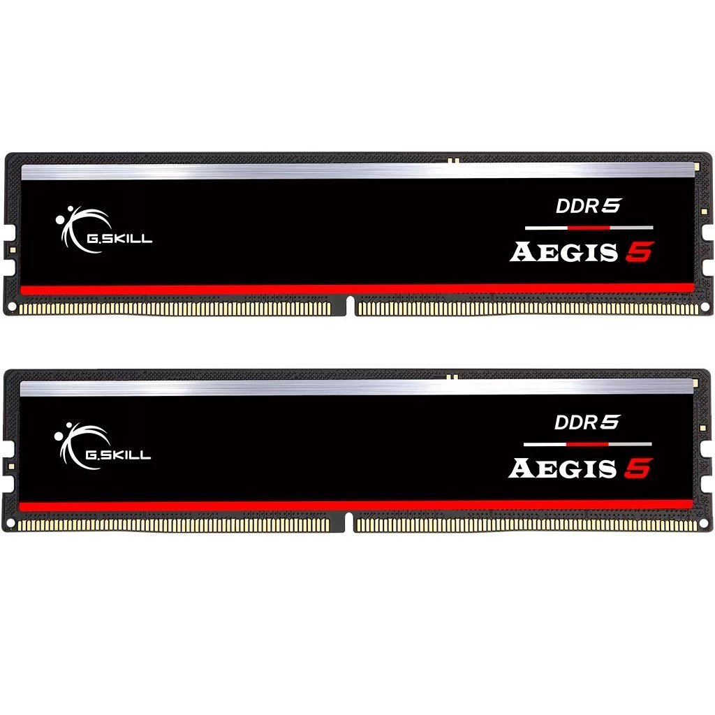 Модуль памяти для компьютера DDR5 64GB (2x32GB) 5600 MHz Aegis 5 Black G.Skill (F5-5600J3636D32GX2-IS)