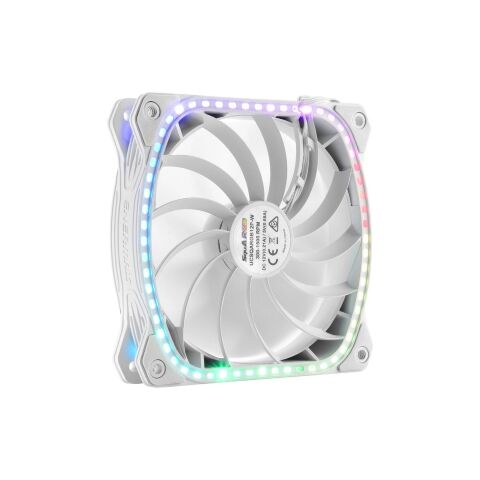 Кулер для корпуса Enermax SquA RGB White (UCSQARGB12P-W-SG) - Нулевой остаток (Feed)  - Нулевой остаток (Feed) 