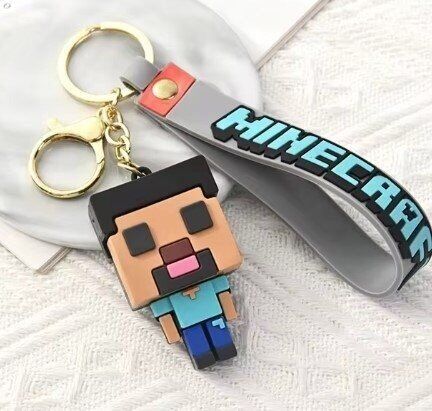 Брелок підвіска на рюкзак Minecraft Майнкрафт Human 3D Backpack -   -  