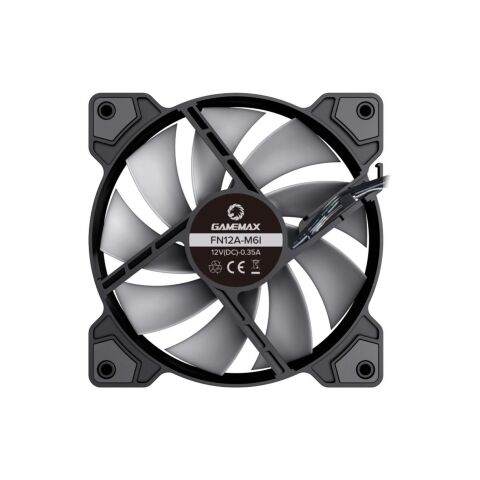 Кулер для корпуса Gamemax FN12A-M6I - Нулевой остаток (Feed) - Нулевой остаток (Feed)