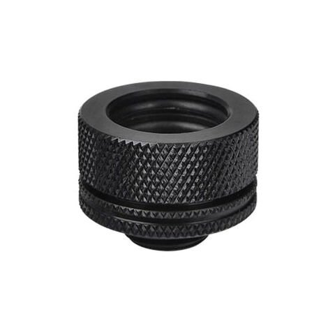 Фитинг для СЖО ThermalTake Фитинг Thermaltake Pacific G1/4 PETG Tube Compression 16mm OD - Black (CL-W092-CA00BL-A) (CL-W092-CA00BL-A_) - Нулевой остаток (Feed)  - Нулевой остаток (Feed) 