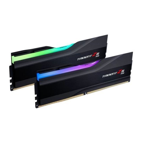 Модуль памяти для компьютера DDR5 32GB (2x16GB) 6800 Trident Z5 RGB Black G.Skill (F5-6800J3445G16GX2-TZ5RK) - Нулевой остаток (Feed) - Нулевой остаток (Feed)