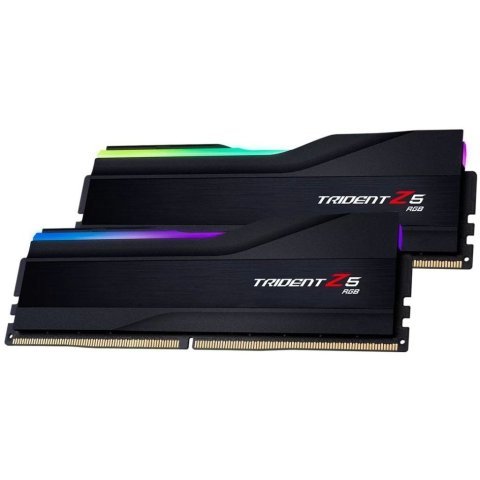 Модуль памяти для компьютера DDR5 32GB (2x16GB) 6800 Trident Z5 RGB Black G.Skill (F5-6800J3445G16GX2-TZ5RK) - Нулевой остаток (Feed) - Нулевой остаток (Feed)