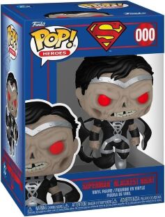 Фігурка Funko DC Heroes: Superman Blackest Night фанко Супермен Темна Ніч 000