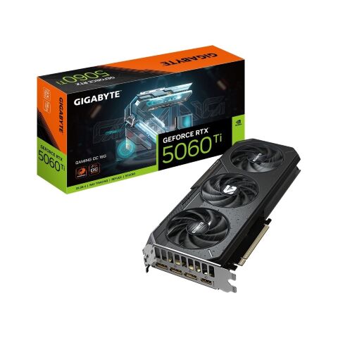 Видеокарта GIGABYTE GeForce RTX5060Ti 16Gb GAMING OC (GV-N506TGAMING OC-16GD) - Нулевой остаток (Feed) - Нулевой остаток (Feed)