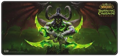 Килимок ігрова поверхня Blizzard World Of Warcraft Gaming Desk Mat Burning Crusade Illidan XL Іллідан (90*42 cm) -   -  