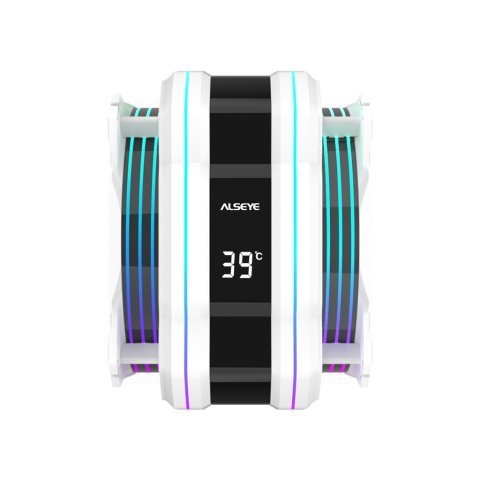 Кулер для процессора Alseye M120D-W-Plus II (AS.01.01.0043) - Нулевой остаток (Feed)  - Нулевой остаток (Feed) 