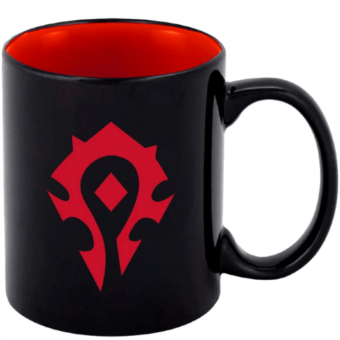 Чашка Blizzard WORLD OF WARCRAFT Horde Чорна кружка Орда 325 мл -   -  